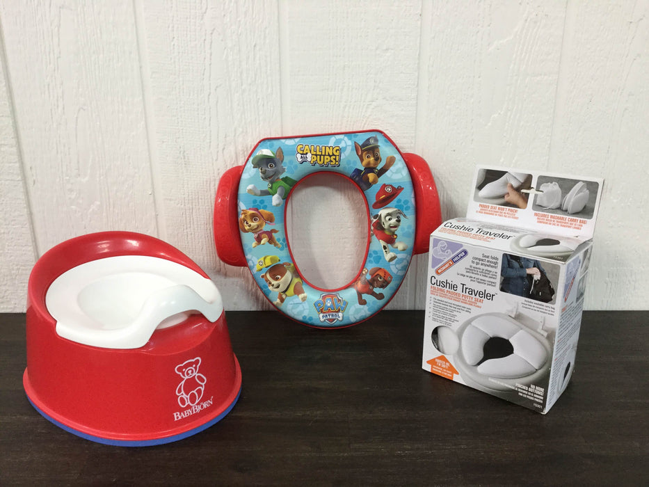 used BUNDLE Potty Training Items