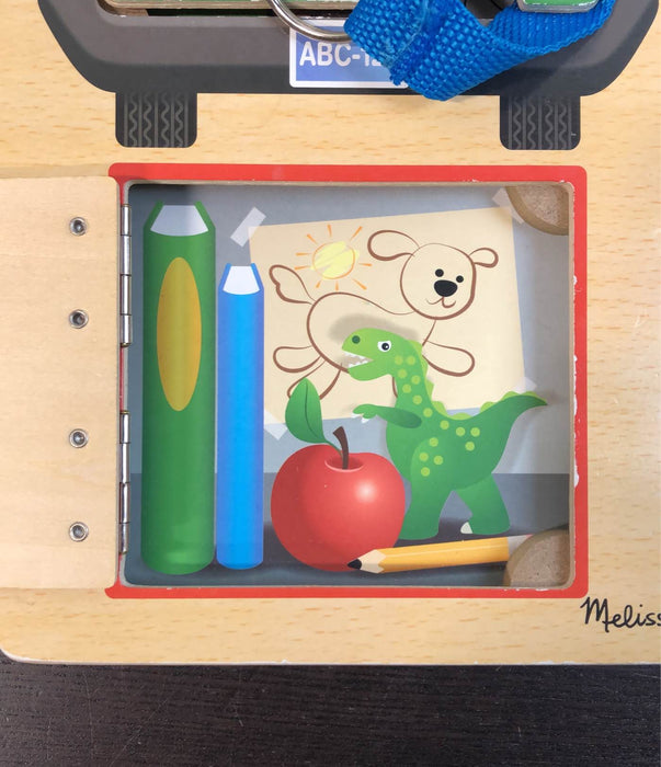 used Melissa & Doug Latches Board