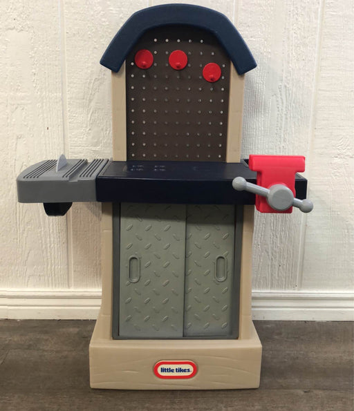 secondhand Little Tikes Tough Workshop, With Accessories