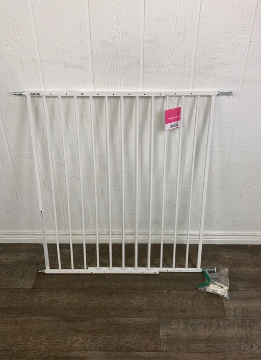 used Stork Craft Easy Walk-Thru Tall Metal Safety Gate