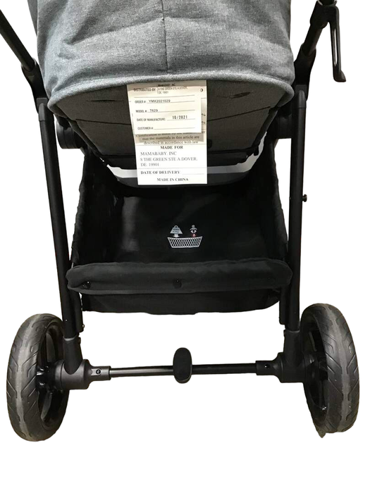 secondhand Mompush Wiz Stroller, Grey, 2021