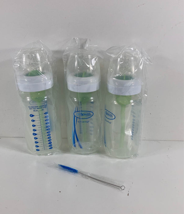 Shop Dr. Brown's Options+ Anti Colic Wide Neck Bottles, 3-Pack, 9oz at GoodBuy Gear
