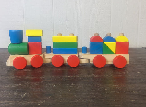 used Melissa & Doug Stacking Train Toddler Toy