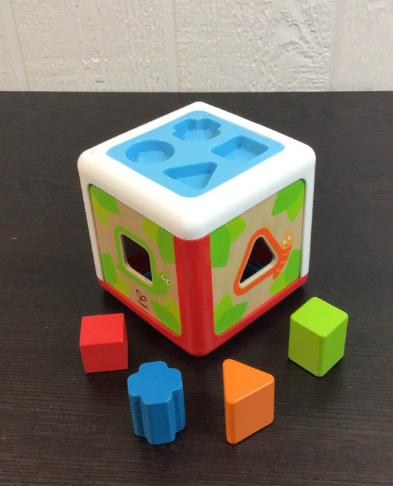 used Hape Shape Sorting Box