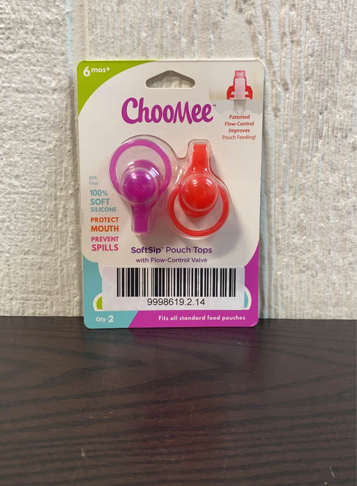 used Choomee Softsip Pouch Tips