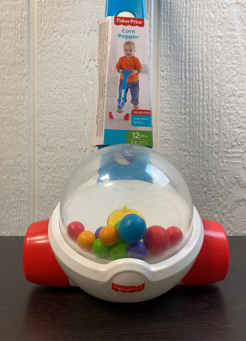 secondhand Fisher Price Corn Popper Push Toy