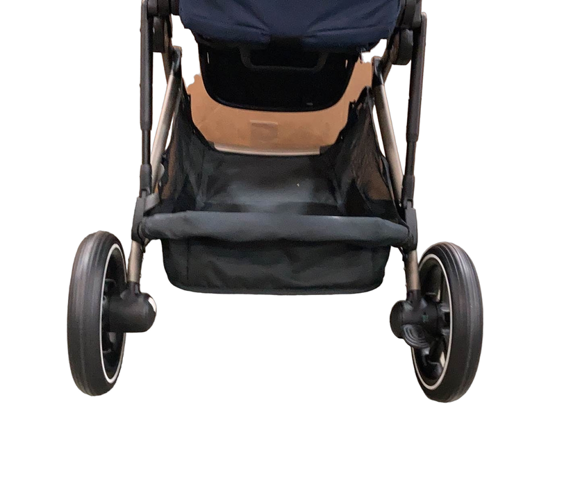 Cybex Gazelle S Modular Stroller, 2022, Taupe Frame, Ocean Blue