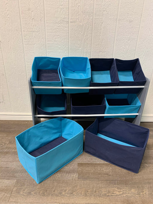 used Delta Children Deluxe Multi-bin Toy Organizer With Storage Bins