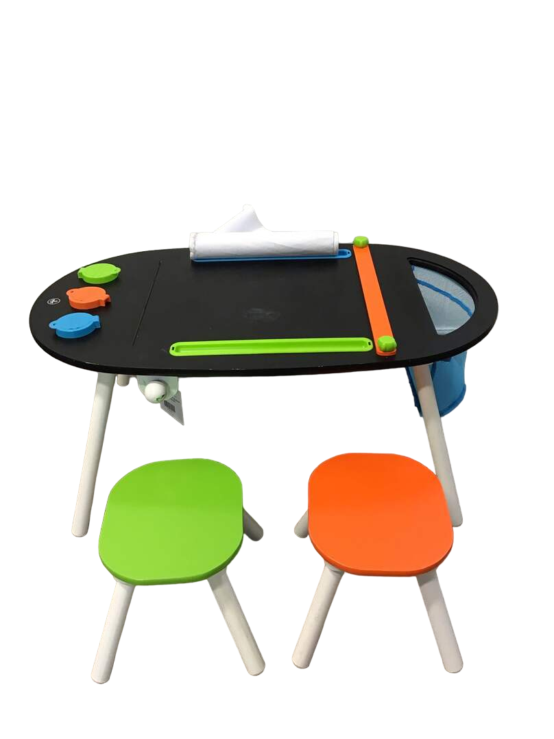 Kidkraft art table with stool hot sale