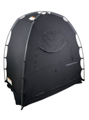 secondhand SlumberPod 3.0 Sleep Canopy, Black with Grey Accents