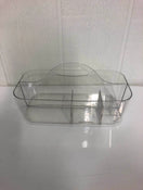 secondhand Clear Plastic Caddy Organizer