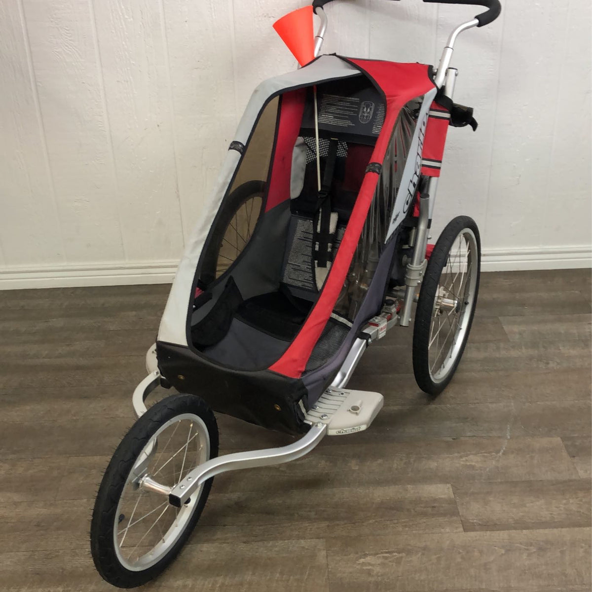 chariot cougar jogging stroller Thule Chariot Cougar 1 Bike Trailer With Jogging Kit, 2013