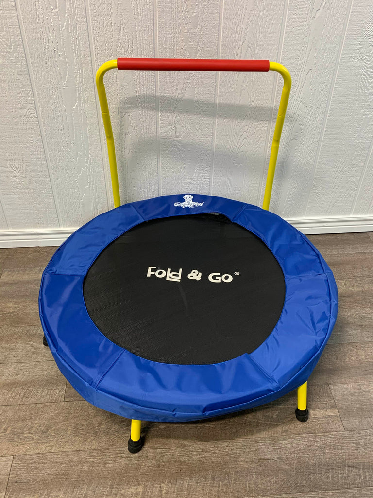 The Original Toy Company Fold Go Trampoline