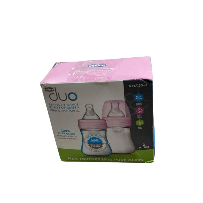 used Chicco Duo 5 Oz. 2-Pack Hybrid Baby Bottles