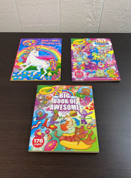 used BUNDLE Coloring Books