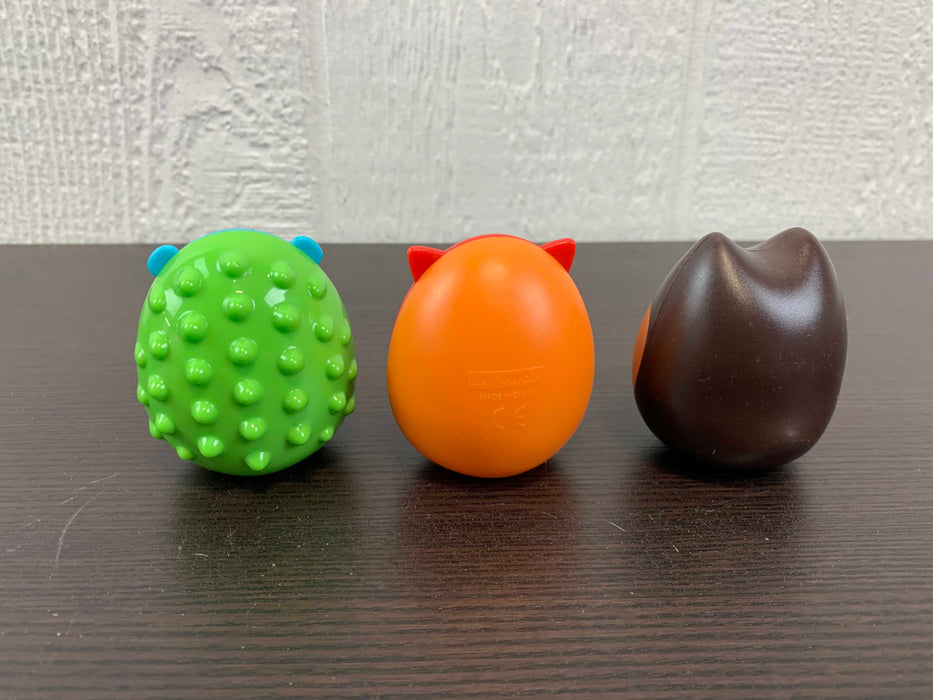 secondhand Skip Hop Egg Shaker Trio
