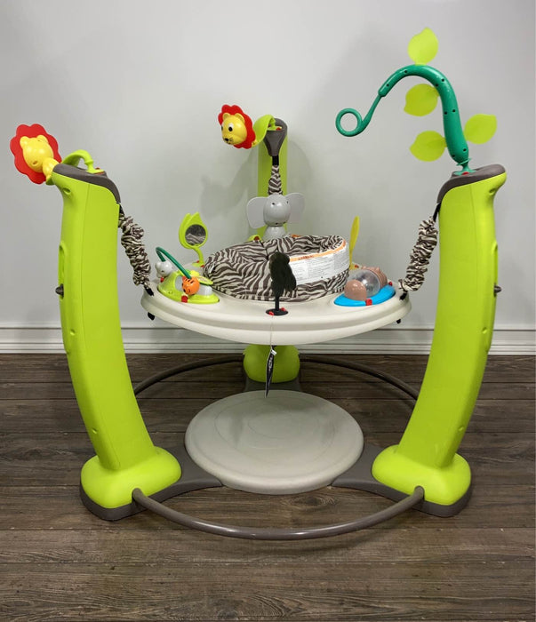 secondhand Evenflo ExerSaucer Jump And Learn Activity Center, Jungle Quest