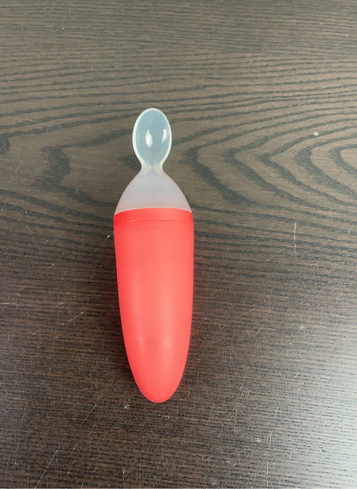 used Boon Squirt Silicone Baby Food Dispensing Spoon