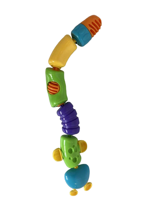 secondhand Fisher Price Brilliant Basics Snap-lock Caterpillar