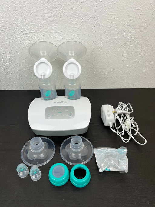 secondhand Evenflo Advanced Double Electric Breast Pump