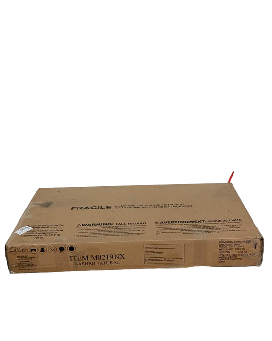 Shop MDB Universal Removable Changing Tray, Washed Natural at GoodBuy Gear