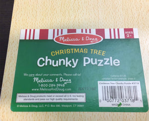 Melissa and cheap doug christmas puzzle