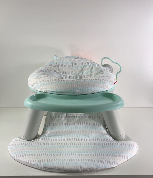 used Skip Hop 2-in-1 Sit-up Activity Baby Chair, Silver Lining Cloud