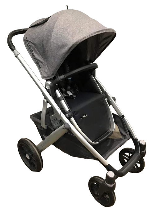 secondhand UPPAbaby VISTA Stroller, Jordan (Grey Melange), 2019