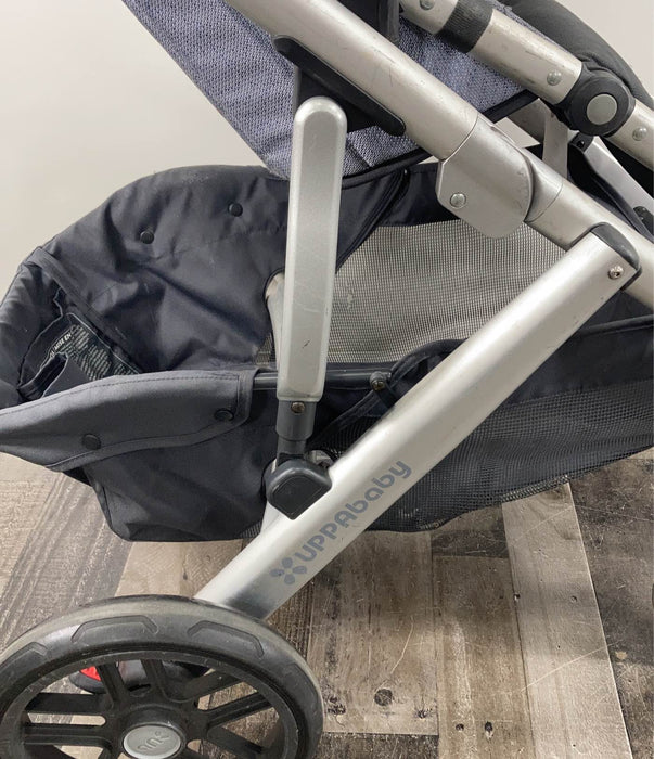 secondhand UPPAbaby VISTA Stroller, Gregory (Blue Melange), 2018