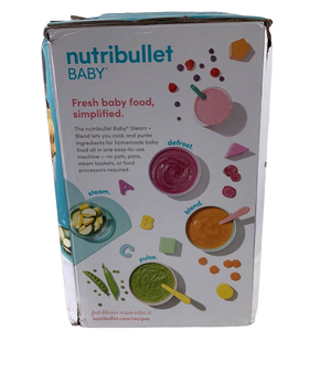 Nutribullet Baby Steam And Blend