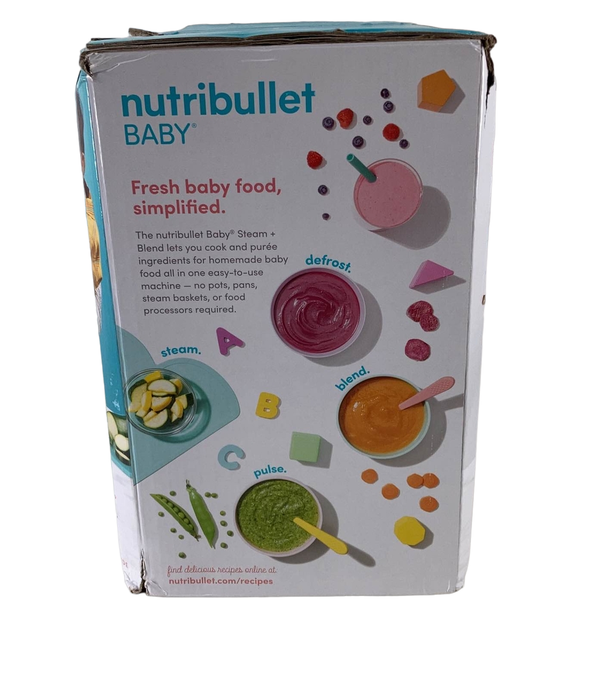 secondhand Nutribullet Baby Steam And Blend