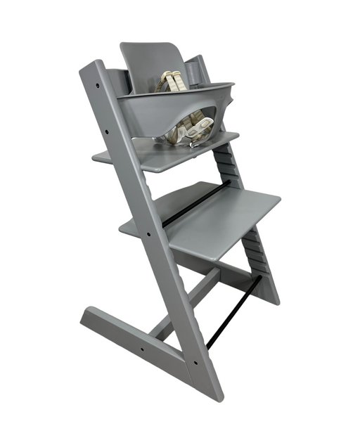 Shop Stokke Tripp Trapp Complete High Chair, Storm Grey, Soft Sprinkle, Storm Grey 1.0 at GoodBuy Gear