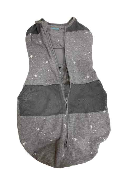 used Happiest Baby SNOO Sack, Medium (12-18 lbs), Graphite Stars