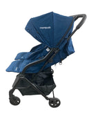 secondhand Mompush Lithe Double Stroller, 2021, Navy