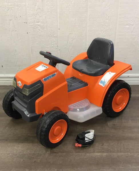 Kids ride on best sale mower