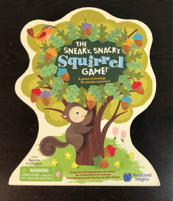 secondhand Educational Insights The Sneaky, Snacky Squirrel