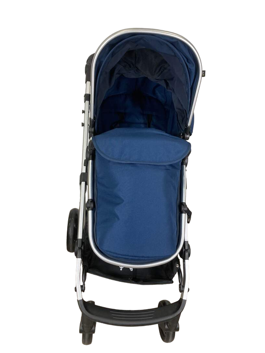 secondhand Mompush Meteor 2 Stroller, Navy Blue, 2022