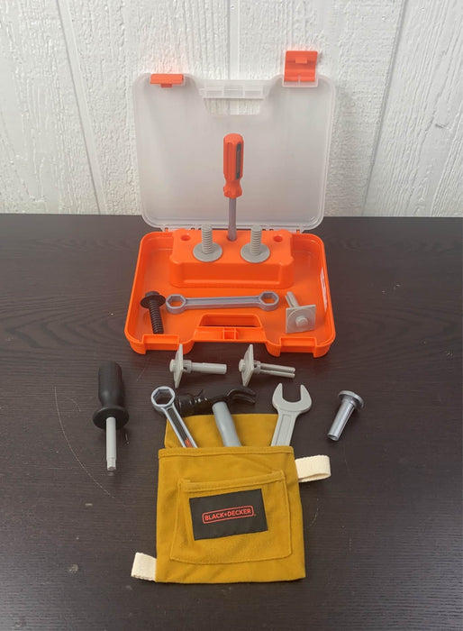 secondhand Black+Decker Junior Tool Belt Set