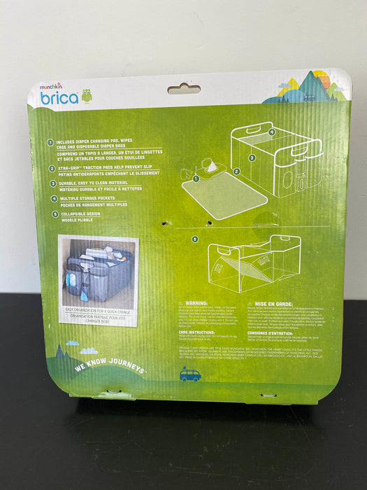 secondhand Brica Out-N-About Trunk Organizer & Changing Station