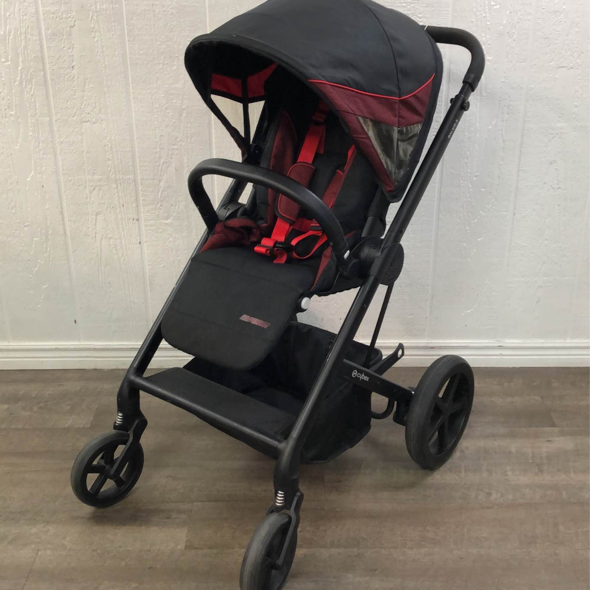 cybex ferrari bag Cybex Balios S Stroller, 2018, Ferrari Black