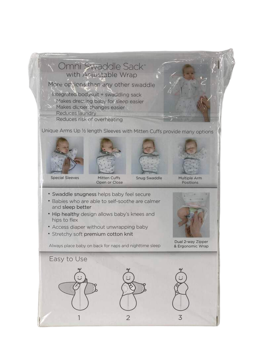 Shop Swaddle Designs Omni Swaddle Sack With Wrap, Small, Heathered Jadeite at GoodBuy Gear