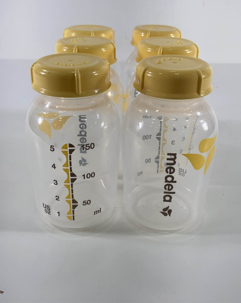 Medela Breast Milk Collection and Storage Bottles with Solid Lids