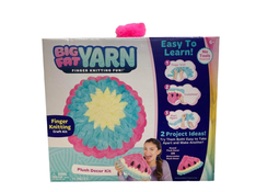 used Big Fat Yarn Finger Knitting Craft Kit