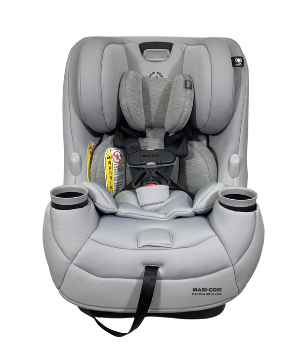 used Maxi-Cosi Pria Max All-in-One Convertible Car Seat, 2022, Network Grey