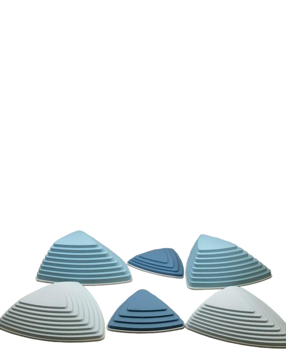 Shop JumpOff Jo Rocksteady Tall Balance Blocks, Iceberg at GoodBuy Gear