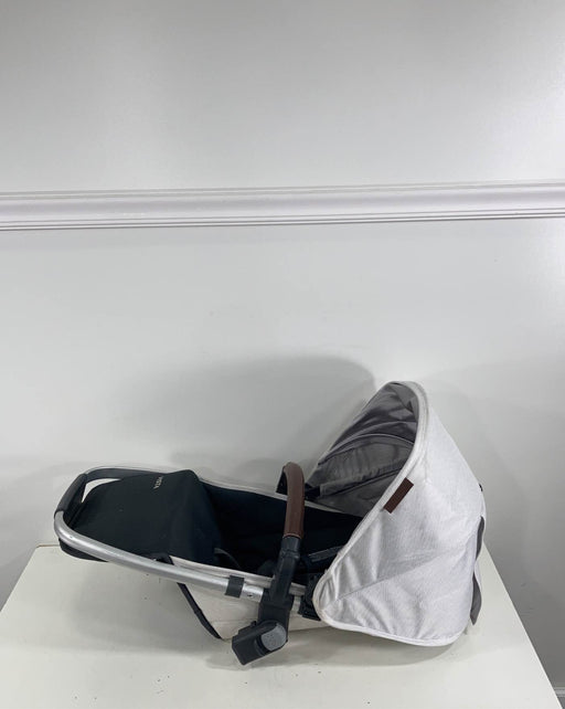 secondhand UPPAbaby VISTA RumbleSeat, 2015+, Bryce (White and Grey Marl), 2018