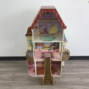 used KidKraft Disney Princess Belle Enchanted Dollhouse