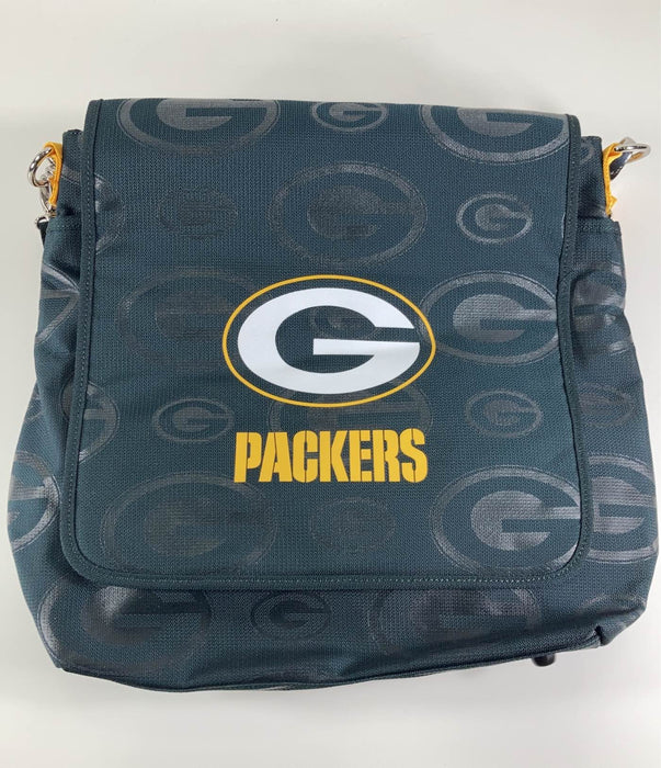 used Lil Fan Diaper Messenger Bag, NFL Green Bay Packers