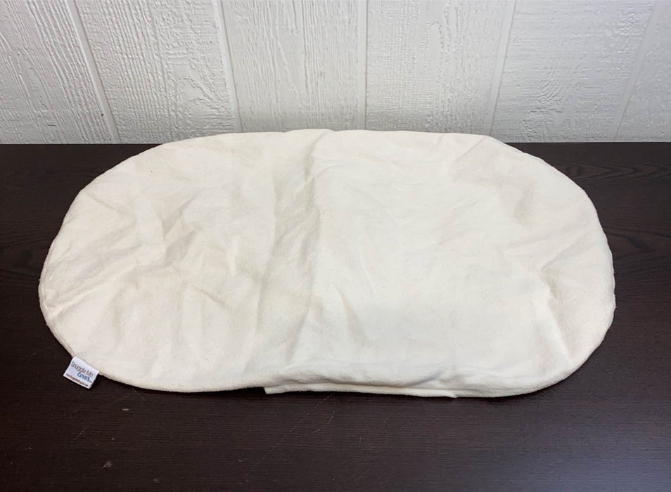 used Snuggle Me Organic Sensory Infant Lounger Cover