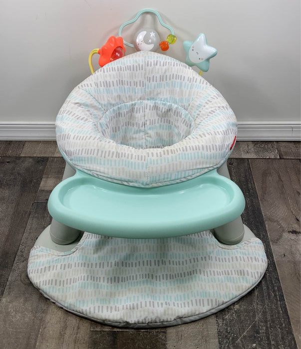 secondhand Skip Hop 2-in-1 Sit-up Activity Baby Chair, Silver Cloud Lining